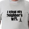 camiseta con yo le robo la WiFi al vecino